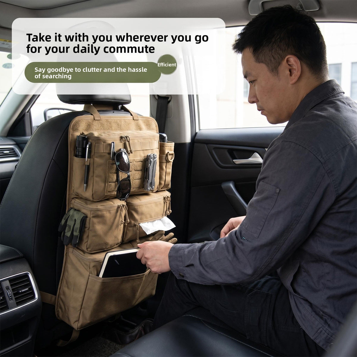 Car Seat Back Organizer