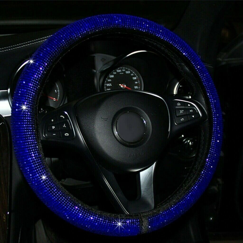 Rhinestone Steering Wheel Cover