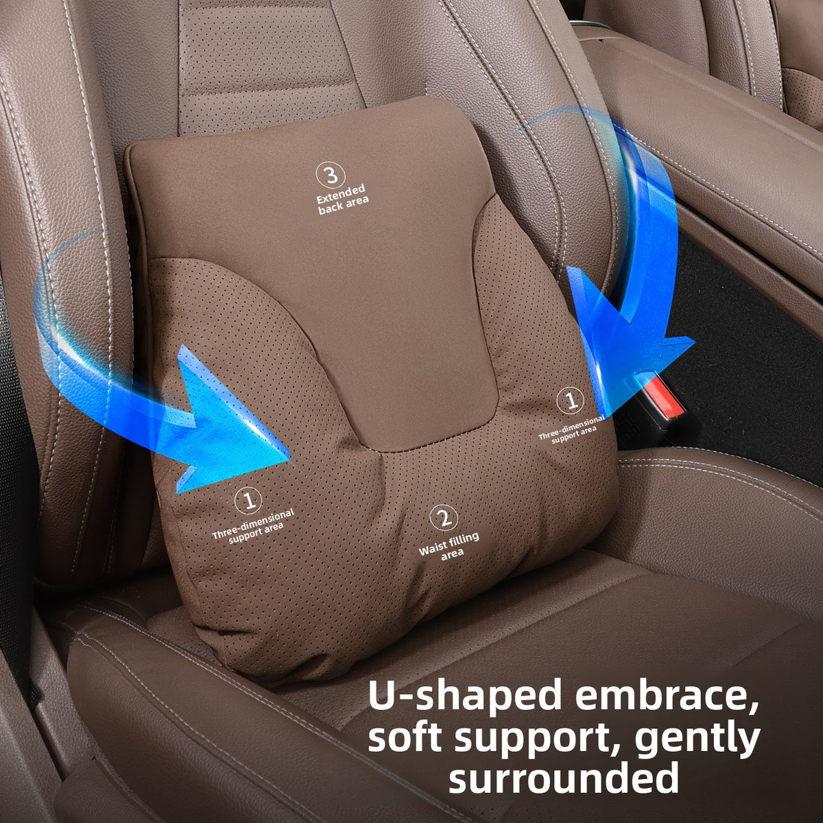 Car Neck & Lumbar Support Set