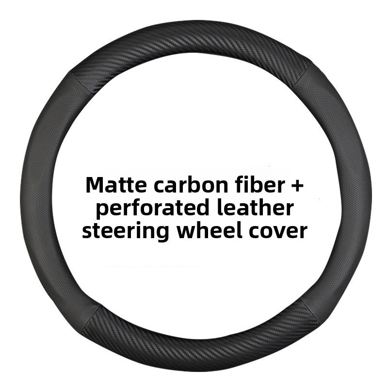Carbon Fiber Steering Wheel Cover
