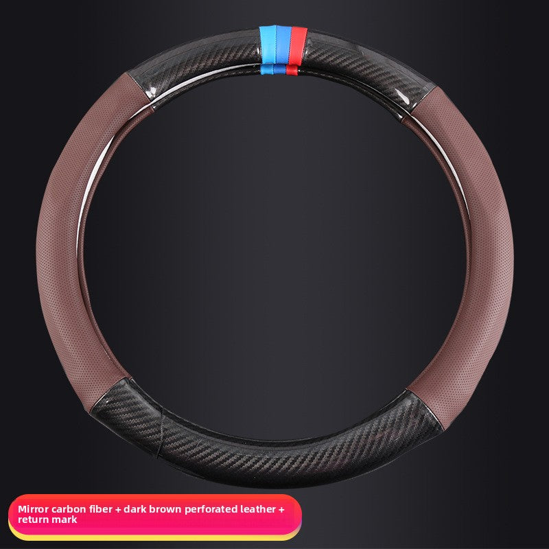 Carbon Fiber Steering Wheel Cover