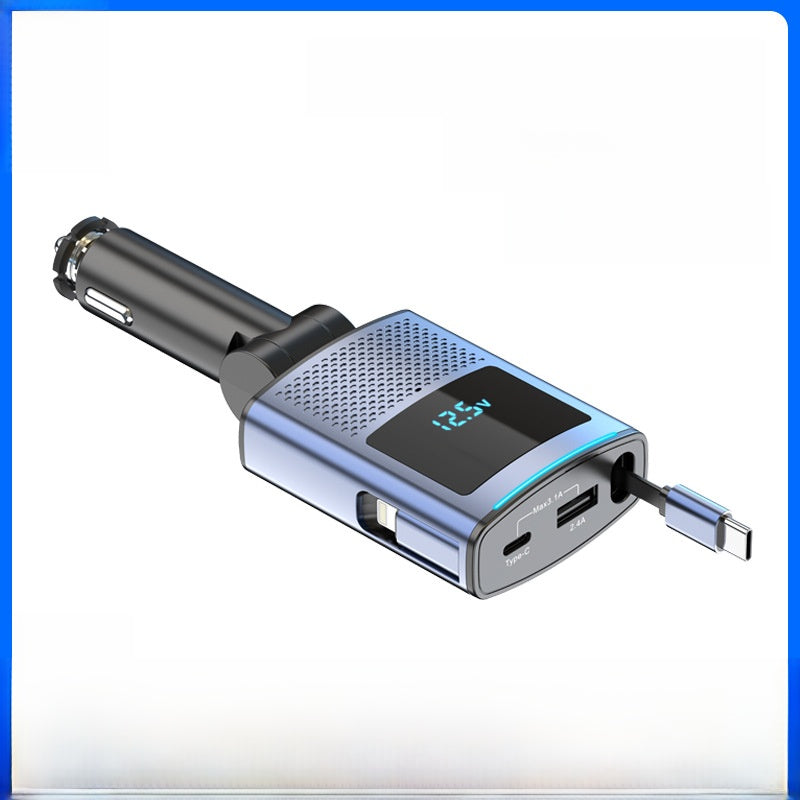 Retractable Car Charger 80W