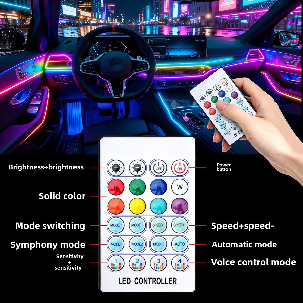 Car Door Projector Lights