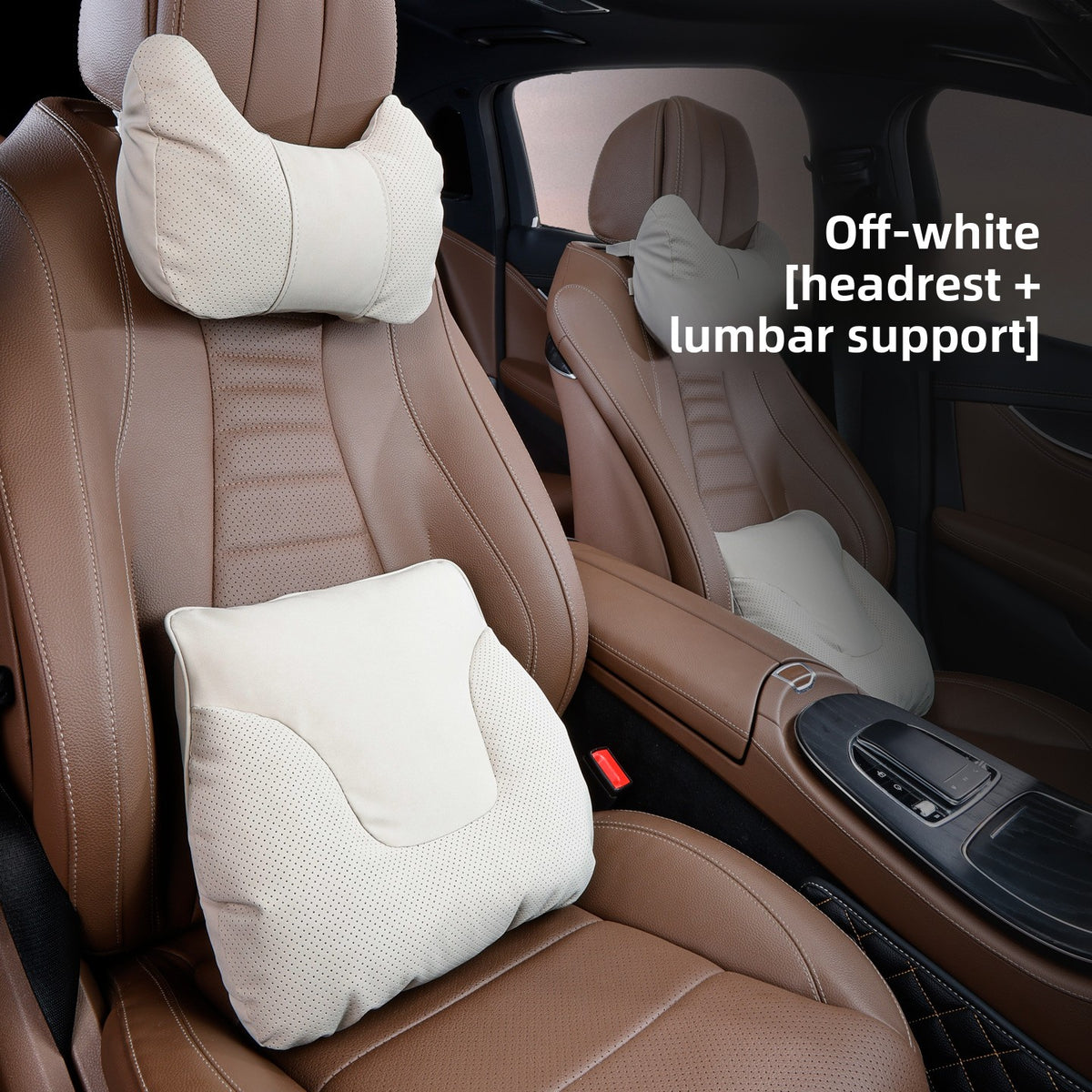 Car Neck & Lumbar Support Set