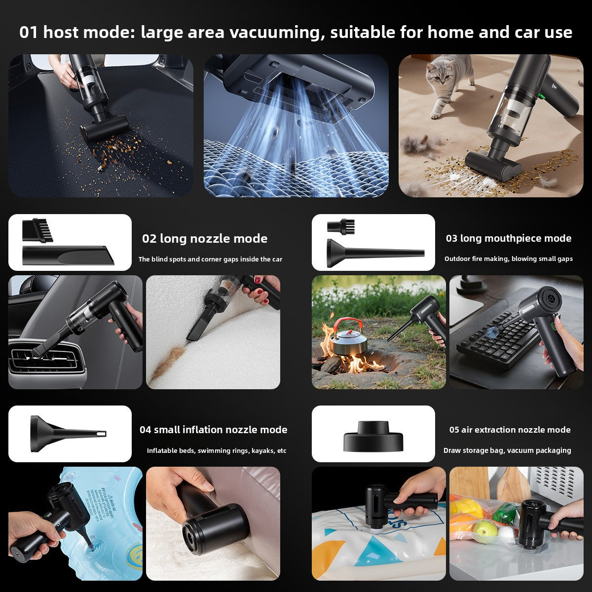 Portable Car Vacuum Cleaner