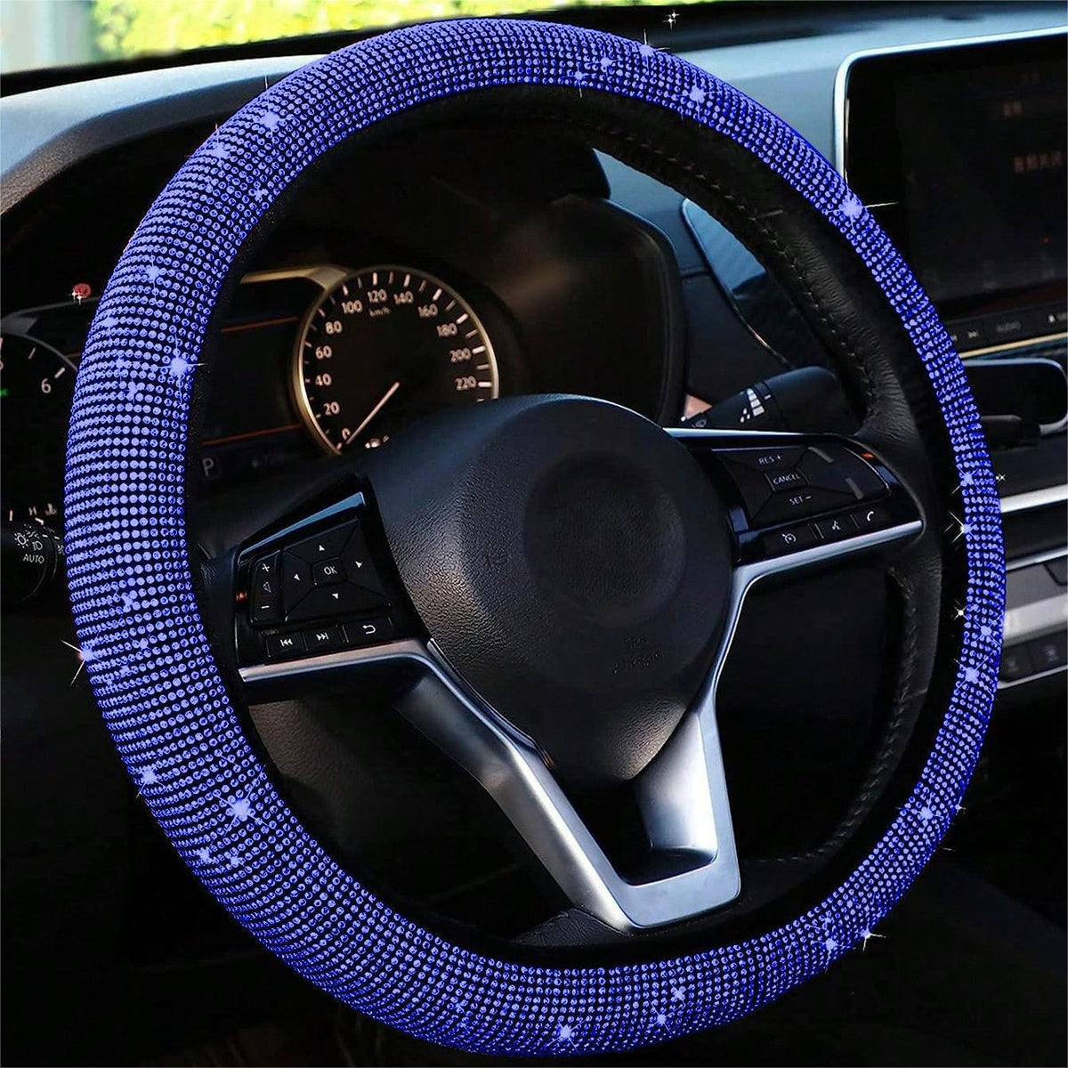 Rhinestone Steering Wheel Cover