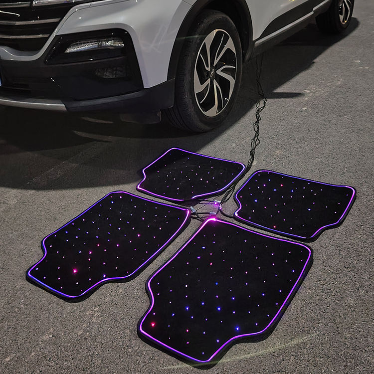 RGB LED Car Floor Mats