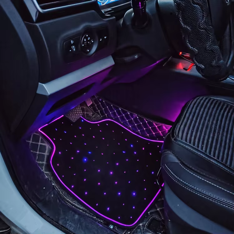 RGB LED Car Floor Mats