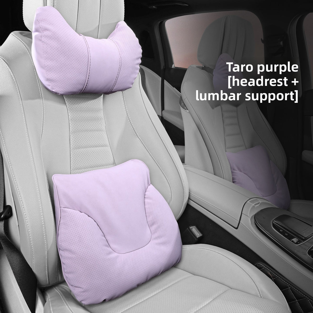 Car Neck & Lumbar Support Set