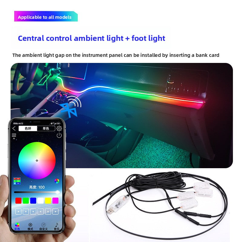 Voice Control Car Ambient Lights