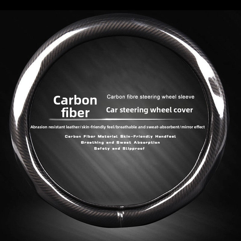 Carbon Fiber Steering Wheel Cover