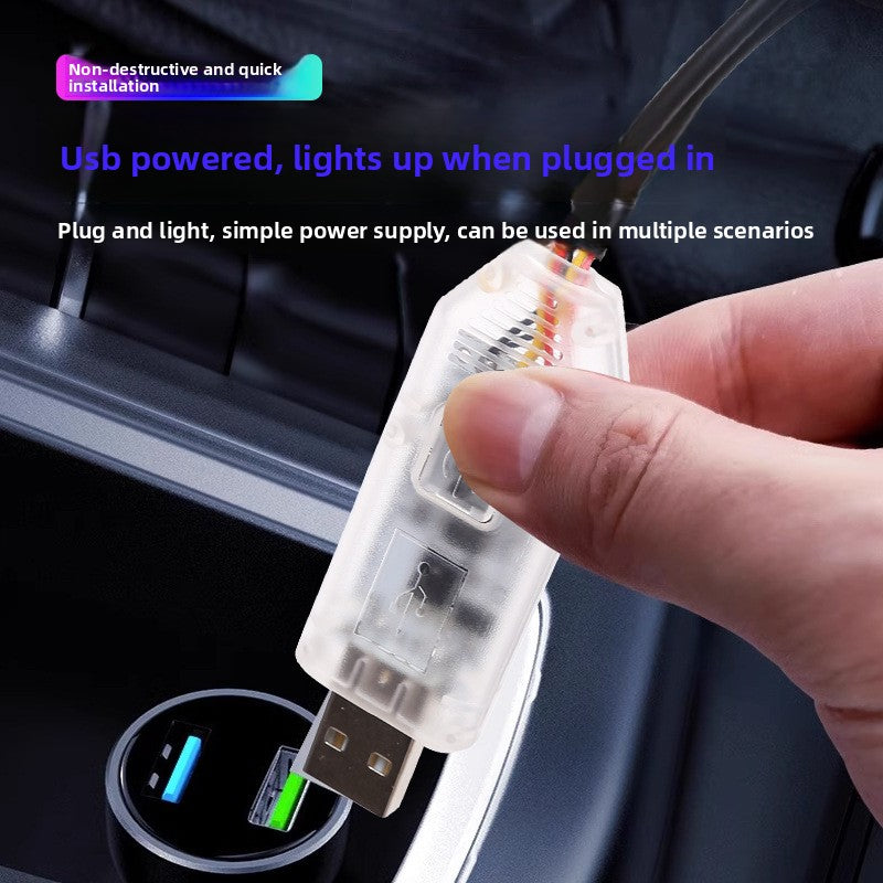 Voice Control Car Ambient Lights