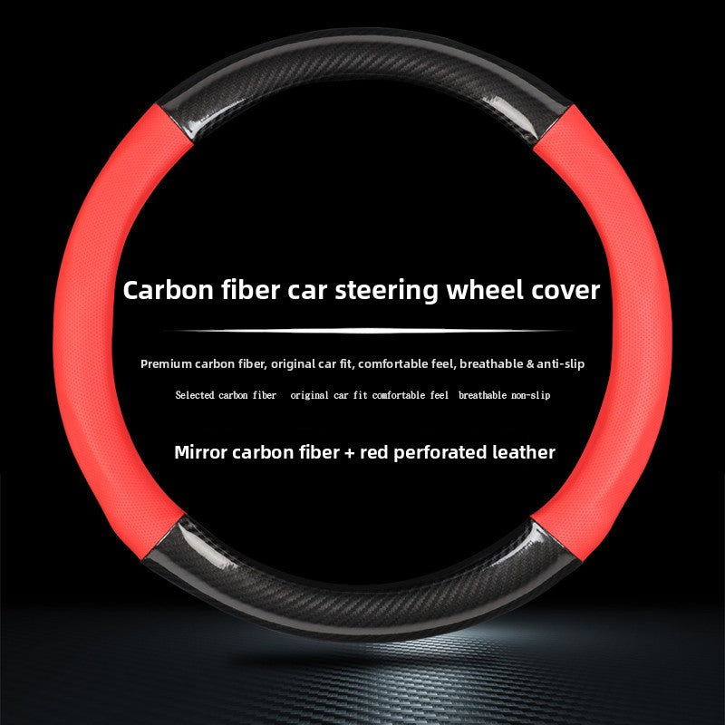 Carbon Fiber Steering Wheel Cover