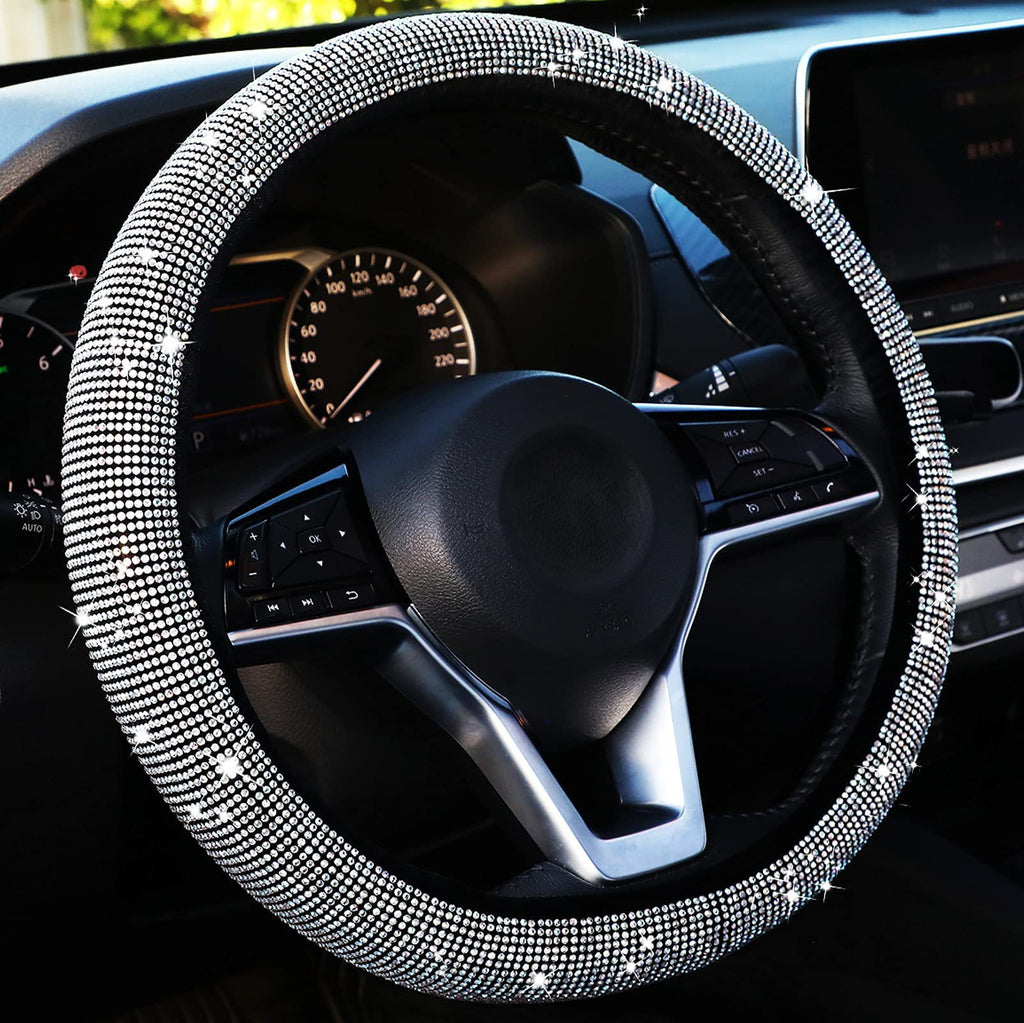 Rhinestone Steering Wheel Cover